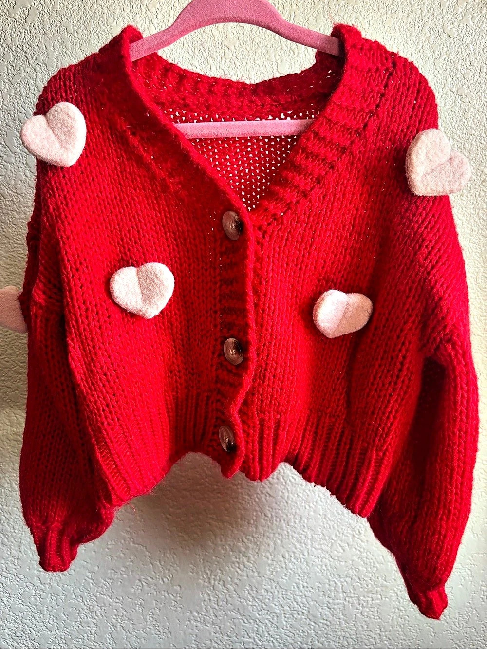 Toddlers Heart Cardigan